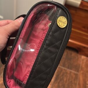 Authentic BuDha Girl Black Quilted bracelet travel bag